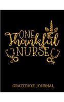 One Thankful Nurse Gratitude Journal