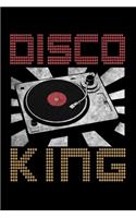 Disco King: Blush Notes Journal And Diary For Recording Feeling, Thoughts, Wishes And Dreams For Retro Dance Party Lovers, Dance Floor Enthusiasts, Dance Teache