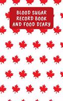 Blood Sugar Record Book And Food Diary