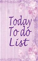 Today to do list: 5x8" - 120 Page, Today to do list, Things to do List, Daily checklist, Simple and efficient to get the things done without forgetting. To use as a s