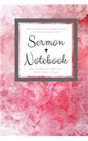 My Sermon Notebook Journal is the perfect place to keep your church notes, prayer requests, and more! Review and meditate upon the uplifting messages. Beautiful rose design is on every page!