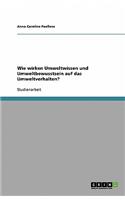 Wie wirken Umweltwissen und Umweltbewusstsein auf das Umweltverhalten?