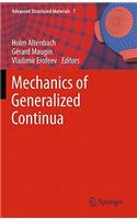 Mechanics of Generalized Continua