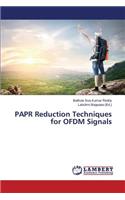 PAPR Reduction Techniques for OFDM Signals