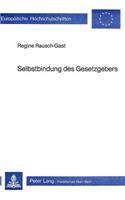 Selbstbindung des Gesetzgebers