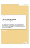 Unternehmenserfolg und Innovationstätigkeit