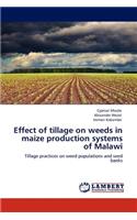 Effect of Tillage on Weeds in Maize Production Systems of Malawi