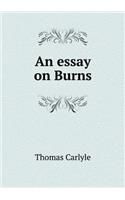 An essay on Burns