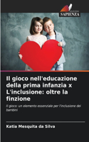 Il gioco nell'educazione della prima infanzia x L'inclusione