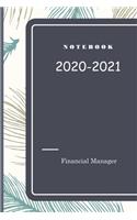 Notebook for Financial Manager: 120 pages for notes, remember, dates, emails, phone number: 6x9 inch - everything is under control when you know what you gonna do