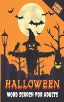 Halloween Word Search For Adults