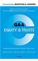 Concentrate Questions and Answers Equity and Trusts