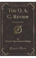 The O. A. C. Review, Vol. 29