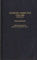 Charles James Fox, 1749-1806