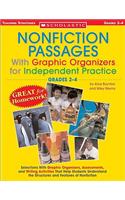 Nonfiction Passages with Graphic Organizers for Independent Practice: Grades 2-4