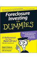 Foreclosure Investing for Dummies