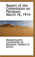 Report of the Commission on Pensions
