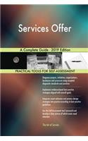 Services Offer A Complete Guide - 2019 Edition