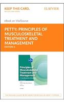 Principles of Musculoskeletal Treatment and Management - Elsevier eBook on Vitalsource (Retail Access Card)