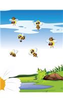 Bee Composition notebook