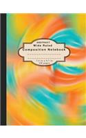 Composition Notebook Abstract