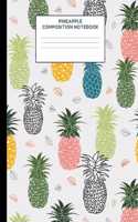 Pineapple Composition Notebook