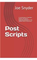 Post Scripts: A commentary of opinion, people and places, originally published in The Gallatin North Missourian