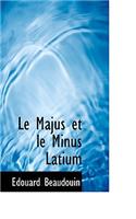 Le Majus Et Le Minus Latium