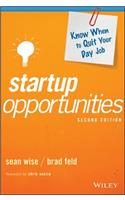 Startup Opportunities