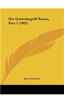 Der Gottesbegriff Kants, Part 1 (1903)