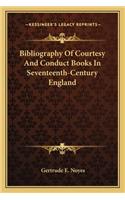 Bibliography Of Courtesy And Conduct Books In Seventeenth-Century England