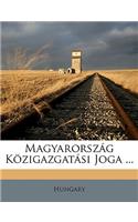 Magyarország Közigazgatási Joga ...