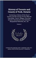 History of Toronto and County of York, Ontario