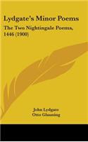 Lydgate's Minor Poems