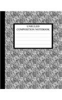 Unruled Composition Notebook