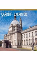 Cardiff Caerdydd 2024 A4 Calendr
