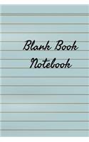 Blank Book Notebook