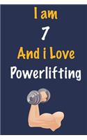 I am 7 And i Love Powerlifting