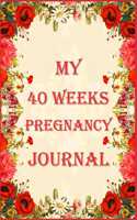 my 40 weeks pregnancy journal