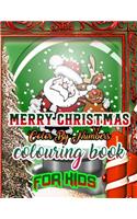 Merry Christmas Color by Numbers Coloring Book for Kids