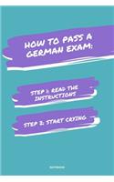 Notebook How to Pass a German Exam