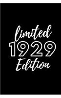 Limited 1929 Edition
