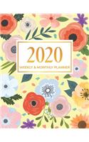 2020 Weekly & Monthly Planner