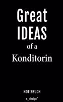 Notizbuch für Konditoren / Konditorin