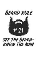 Beard Rule #21 See the Beard - know the Man: Barber I Barbier I Hair I Beard
