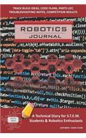 Robotics Journal - A Technical Diary for Stem Students & Robotics Enthusiasts: Build Ideas, Code Plans, Parts List, Troubleshooting Notes, Competition Results, Meeting Minutes, Burgandy Honeycomb