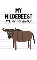 My Wildebeest Ate My Homework