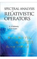 Spectral Analysis Of Relativistic Operators