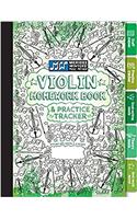 Violin Homework Book and Practice Tracker (Green): Staff Paper, Manuscript Paper, Theory Tools, Practice Planner, For Kids or Adults, Notebook Paper, ... Violin Homework Book and Practice Tracker)
