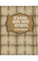 Hexagonal Graph Paper Notebook: (Hexagonal Graph Paper Notebook: 1/2 Inch Hexagons)